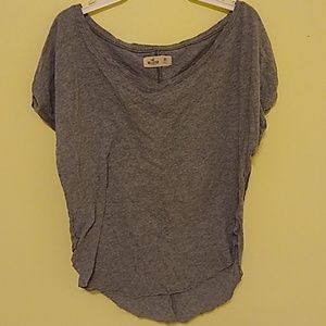 Hollister gray women's shirt